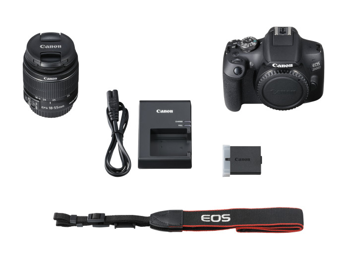 Canon EOS 2000D + EFS 18-55 IS II