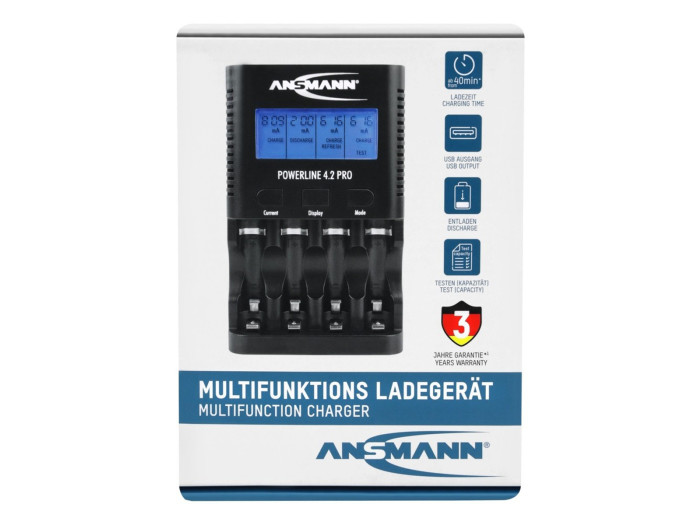 Ansmann Powerline 4.2 Pro Ladegerät