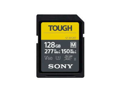 SDXC-Karte 128GB Cl10 UHS-II U3 V60 TOUGH, 277/150