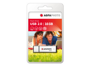 16GB USB STICK 2.0 SILBER
