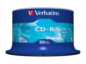 CD-R Spindel Verbatim 52x700