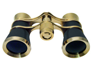 Fernglas Binocular 3x25 Opera gold/schwarz