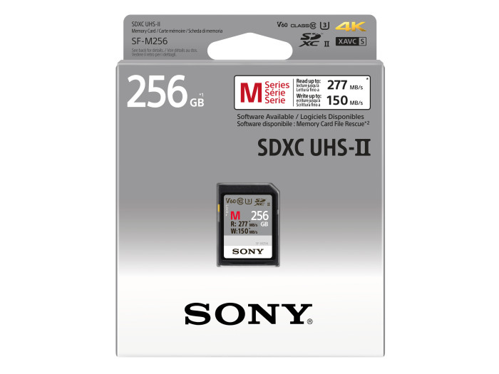 Sony SDXC-Karte 256GB Cl10 UHS-II U3 V60