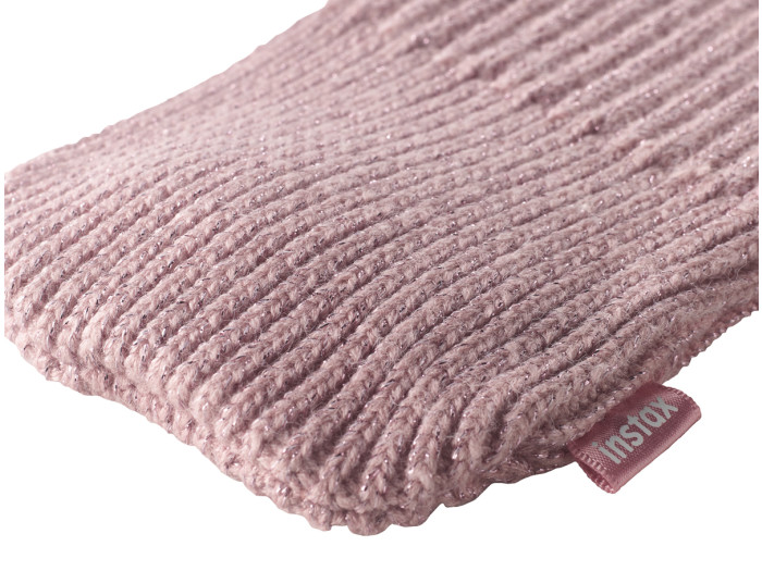 Fujifilm Instax Mini Link Socke pink gestrickte Tasche Fujifilm Instax Mini Link Socke pink gestrickte Tasche