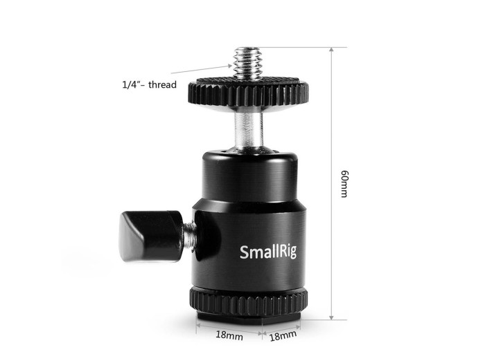 Smallrig 761 Blitzschuhbefestigung 1/4"