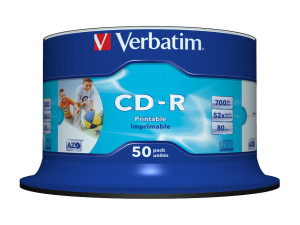 CD R 80 Printable 50er Verbatim