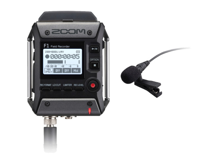 Zoom F1 LP FIELD REC.M.LAVELIER MIC