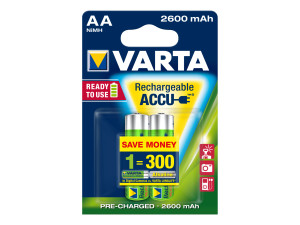 Akku Mignon AA 2600mAh 2x