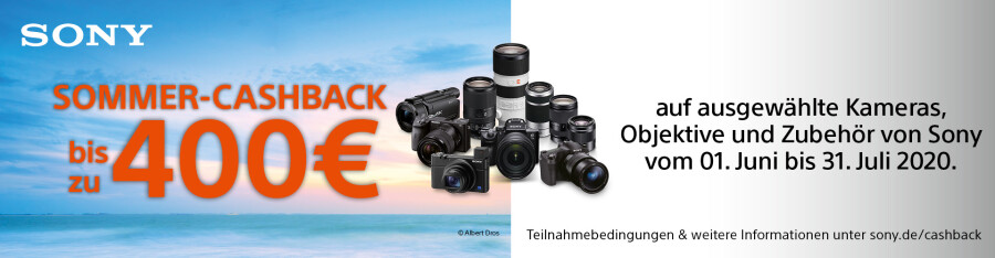 Sony Sommer Cashback 2020