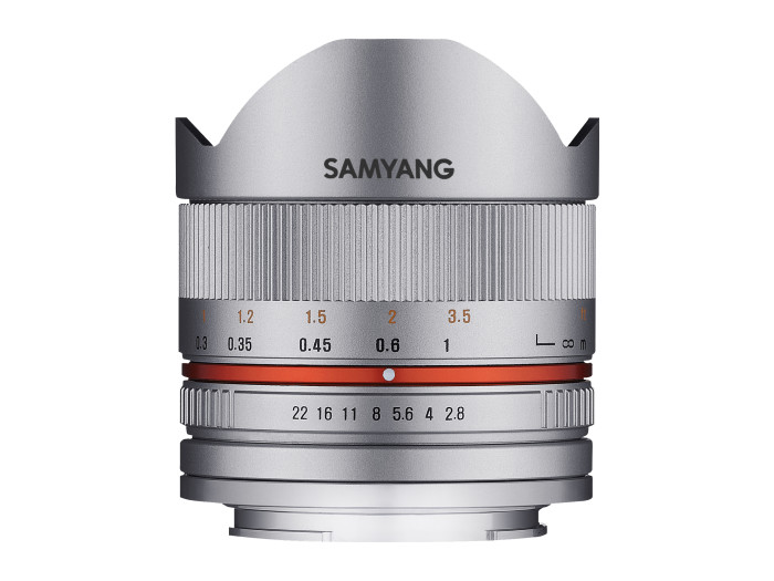 Samyang 8/2,8 FISHEYE II SONY E SILBER