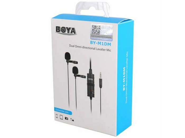 Boya Duo Lavalier Mikrofon BY-M1DM