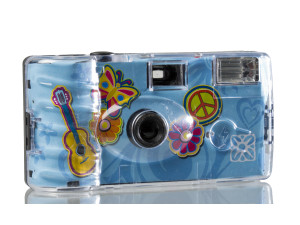 Einwegkamera Flower Power mit Blitz 27 Aufnahmen