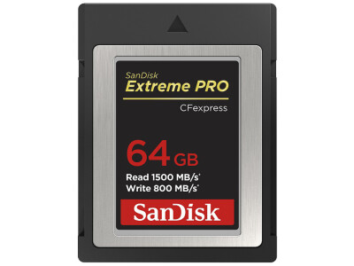 64GB CFexpress Extreme PRO Typ B, 1500/800 MB/s