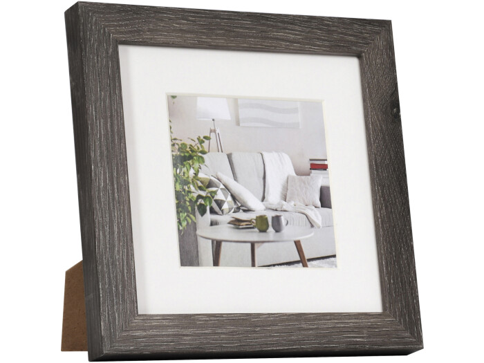 Henzo Rahmen Modern 15x15cm Grau