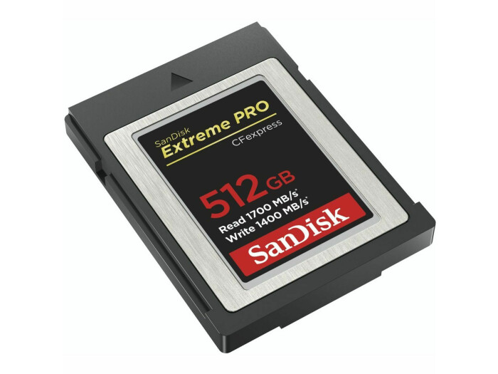 SanDisk 512GB CFexpress Extreme PRO Typ B, 1700/1400 MB/s