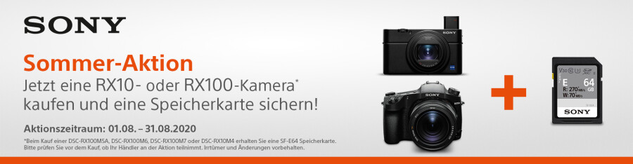 Sony Speicherkarte für RX Kameras