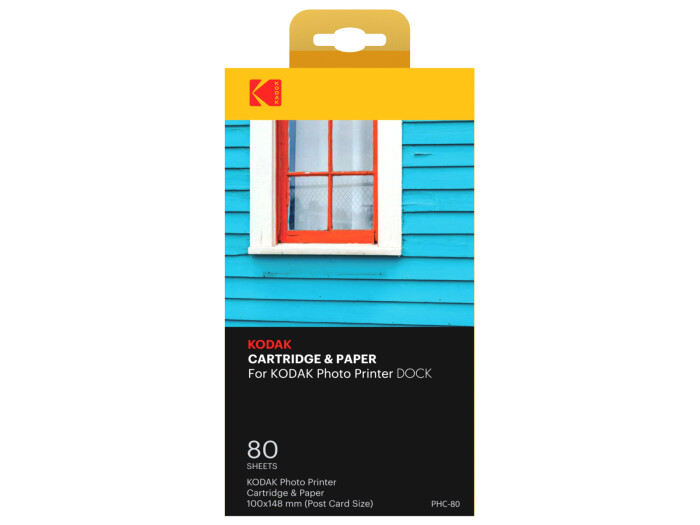 Kodak PHC-80 (4"x6") 100x148mm 2 Print-Kartuschen + 80