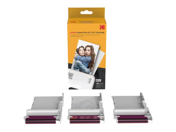 Kodak ICRG-230-30 3 Kartuschen mit je 10 Fotopapieren