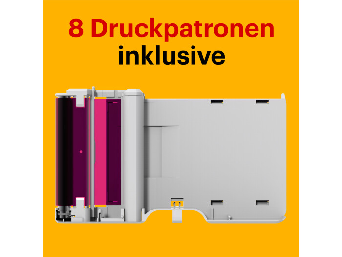 Kodak Mini 2 Plus Retro white 2,1"x 3,4" wireless mobile