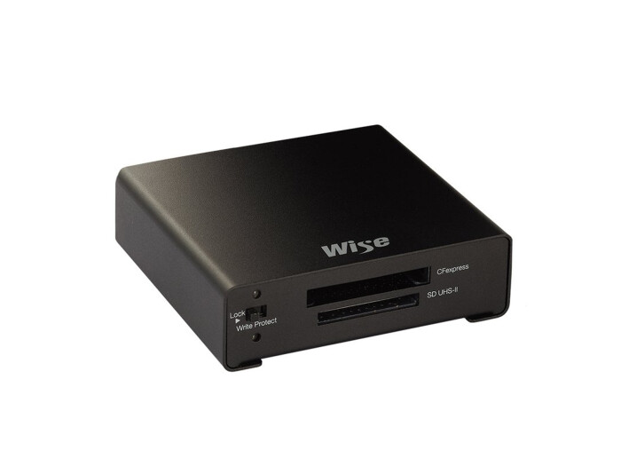 Wise CFexpress SDXC USB 3.2 Gen2 Kartenleser Wise CFexpress SDXC USB 3.2 Gen2 Kartenleser