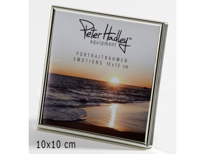 Emotions 10x10 cm silber-glanz, Porträtrahmen