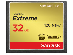 CF 32GB EXTREME, 120/85 MB/S