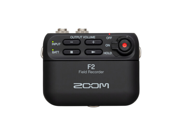 Zoom F2 Field Recorder mit Lavalier Mic