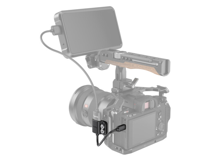 Smallrig 3021 Ultra Slim 4K HDMI 2.0 Adapter-Kabel (D zu A)