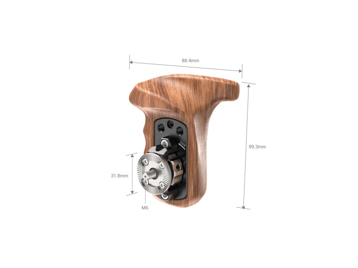 Smallrig 1941 Rechter Holzgriff mit Arri Rosette