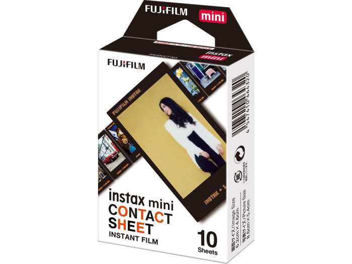 Fujifilm Instax Mini Contact Sheet Sofortbildfilm Color