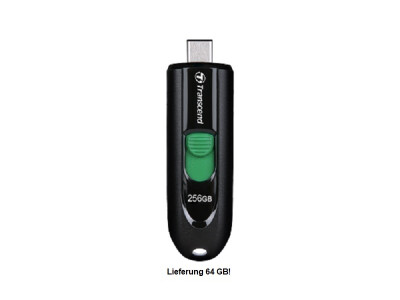JetFlash 790C 64GB USB Stick 3.2 Type-C schwarz