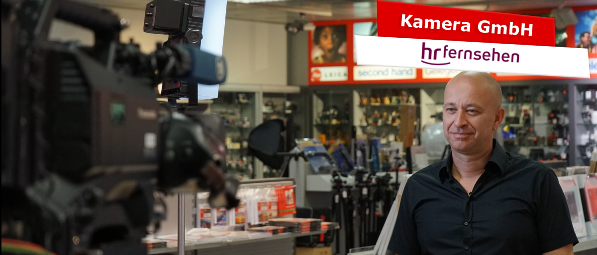 Die Kamera beim hessischen Rundfunk!