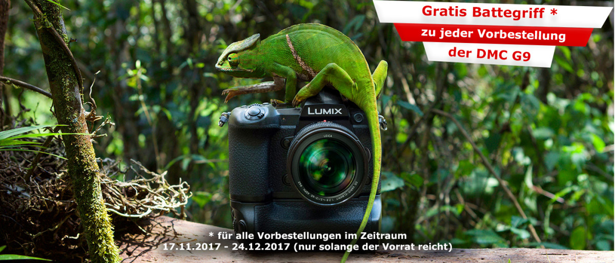 Panasonic Lumix G9 Vorbesteller aufgepaßt!