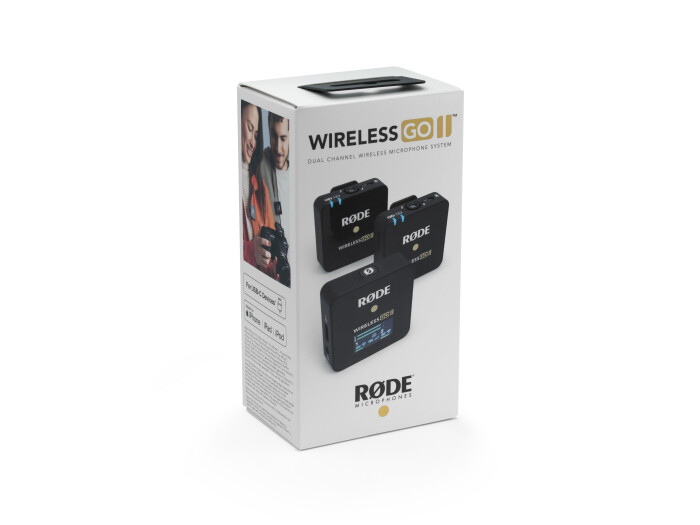 Rode Wireless GO II digitales 2-Kanal Drahtlos