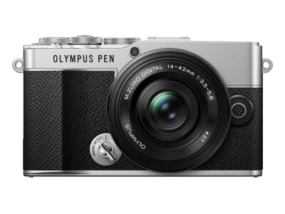 PEN E-P7 silber + 14-42 mm EZ schwarz, Kamera-Kit