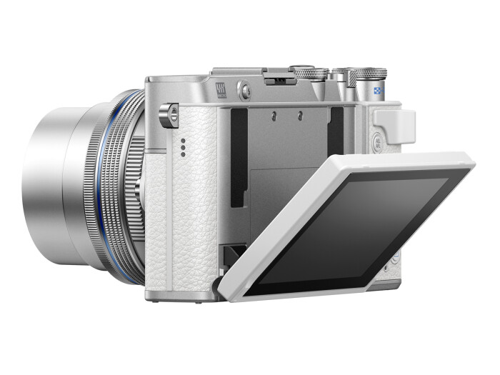 Olympus PEN E-P7 weiß + 14-42 mm EZ silber, Kamera-Kit