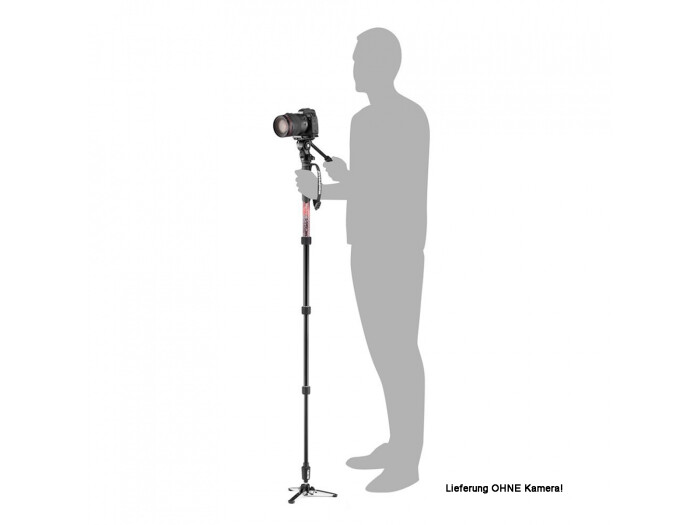 Manfrotto Element MII Aluminium Video-Einbeinstativ Kit