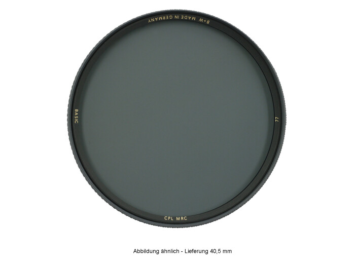 B+W BASIC Zirkular Polfilter MRC 40,5 mm B+W BASIC Zirkular Polfilter MRC 40,5 mm