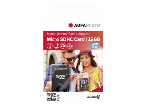 MICROSDHC 16GB UHS-1 M.SD-AD.