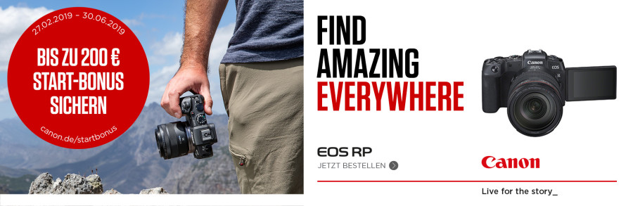 Canon EOS RP Start-Bonus