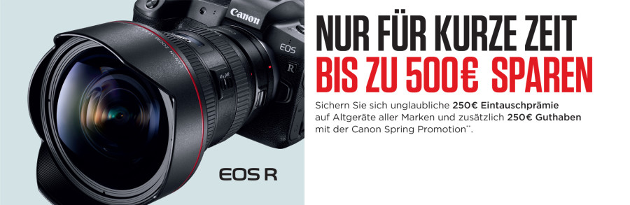 Canon EOS R - Trade In Aktion