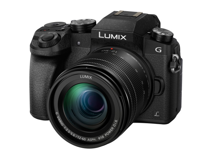 Panasonic Lumix DMC-G70 + 12-60 OIS Schwarz