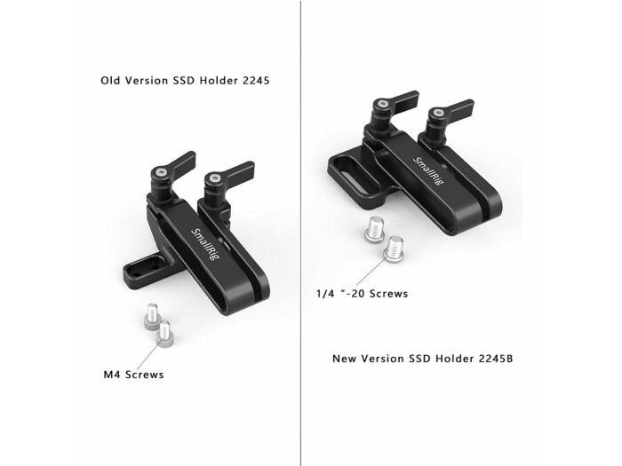 Smallrig 2245B Samsung T5 SSD Halterung für BMPCC 4K/6K