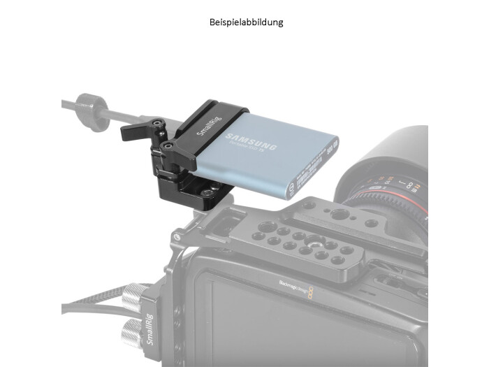 Smallrig 2245B Samsung T5 SSD Halterung für BMPCC 4K/6K