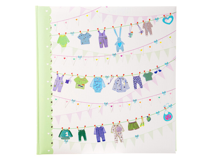 Goldbuch Babyalbum Sweet and Fresh grün/blau