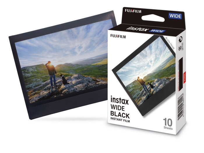 Fujifilm Instax WIDE Black Frame WW 1 Sofortbildfilm Color