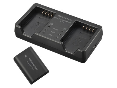 Ladegerät Kit SBCX-1 mit Akku BLX-1