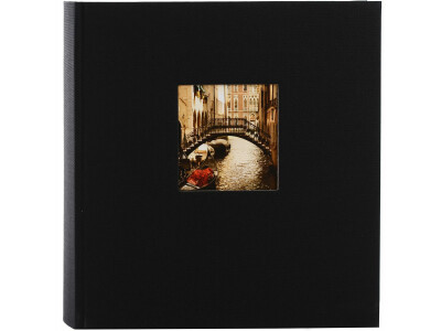 Bella Vista 30x31 cm, schwarz, Album mit 60
