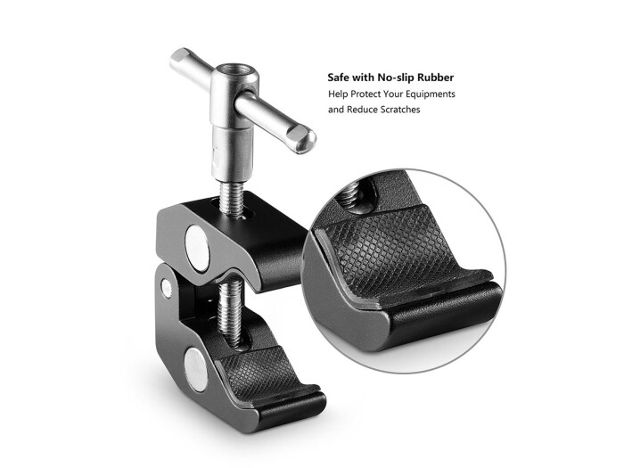 Smallrig 2058 Super Klemme mit 1/4" und 3/8" Gewinde (2