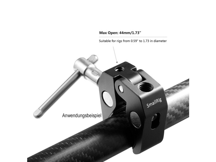 Smallrig 2058 Super Klemme mit 1/4" und 3/8" Gewinde (2